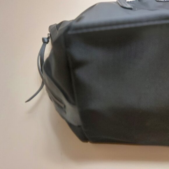 Botkier nylon and vegan leather trim tote in black - Picture 4 of 11